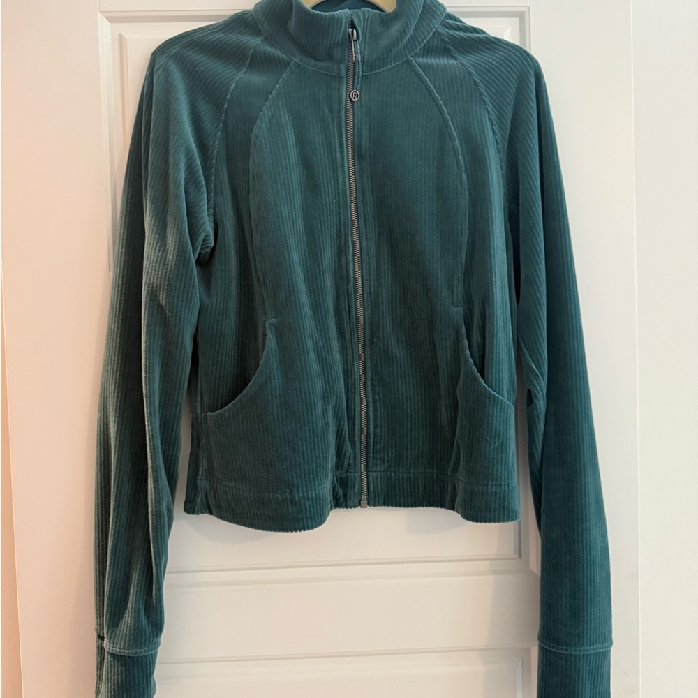 lululemon athletica Teal Bomber Jacket